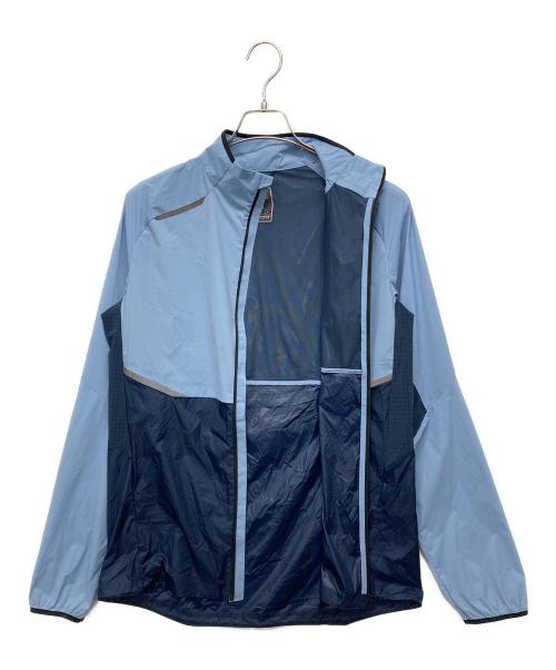 on（オン）on (オン) WEATHER JACKET ブルー サイズ:Sの古着・服飾アイテム