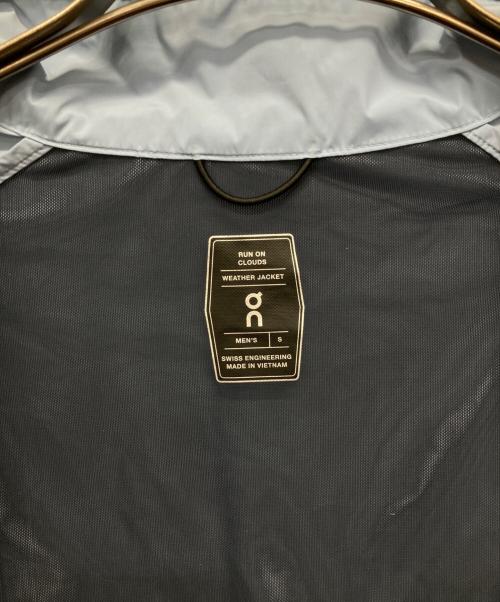 on（オン）on (オン) WEATHER JACKET ブルー サイズ:Sの古着・服飾アイテム
