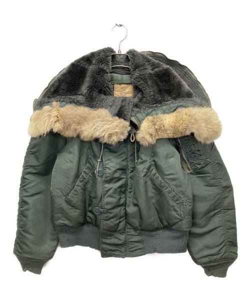 US ARMY（ユーエスアーミー）US ARMY (ユーエスアーミー) N-2Bジャケット カーキ サイズ:Mの古着・服飾アイテム