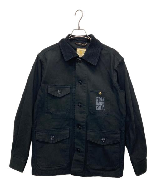 STANDARD CALIFORNIA（スタンダードカリフォルニア）STANDARD CALIFORNIA (スタンダードカリフォルニア) フィールドジャケット ブラック サイズ:Lの古着・服飾アイテム