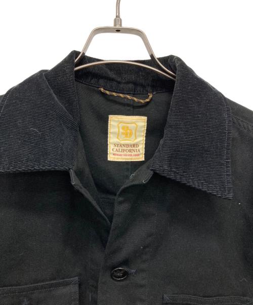 STANDARD CALIFORNIA（スタンダードカリフォルニア）STANDARD CALIFORNIA (スタンダードカリフォルニア) フィールドジャケット ブラック サイズ:Lの古着・服飾アイテム