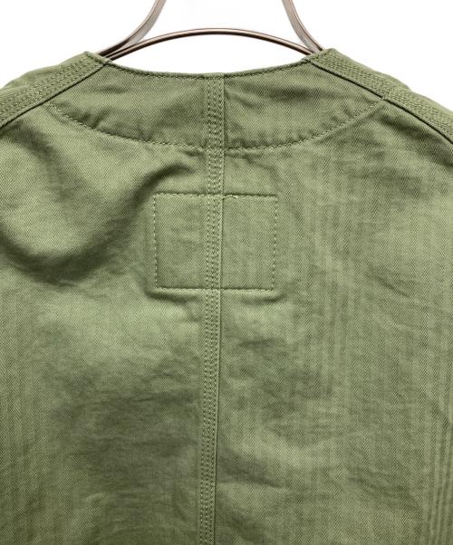 LEVI'S PReMIUM（リーバイス プレミアム）LEVI'S PReMIUM (リーバイス プレミアム) エンジニアカーディガン カーキ サイズ:L 未使用品の古着・服飾アイテム