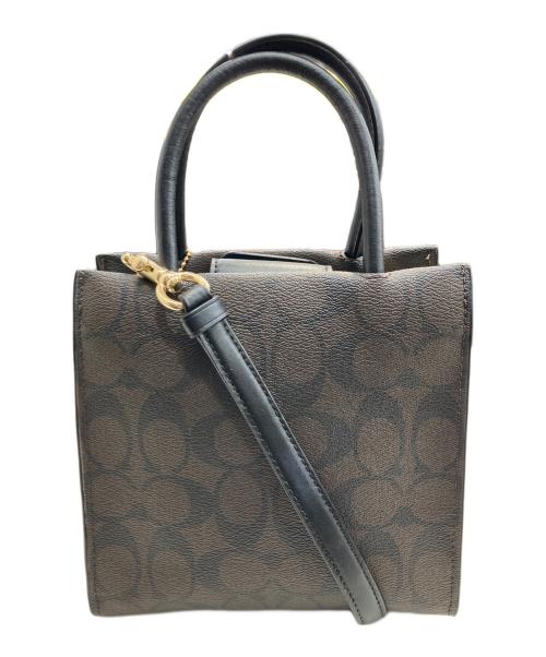 COACH（コーチ）COACH (コーチ) ミニ キャリー/シグネチャー2WAYバッグの古着・服飾アイテム