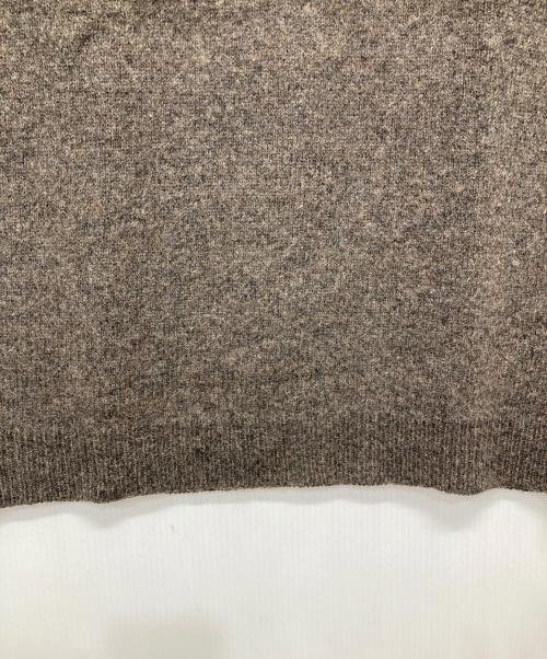 Maison Margiela（メゾンマルジェラ）Maison Margiela (メゾンマルジェラ) Vネックウールベスト ブラウン サイズ:Lの古着・服飾アイテム