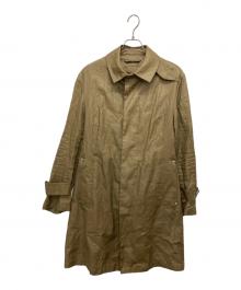 MACKINTOSH（マッキントッシュ）の古着「リネントレンチコート」｜カーキ