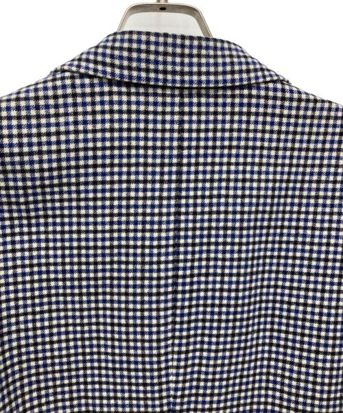 TOMORROW LAND（トゥモローランド）TOMORROW LAND (トゥモローランド) Ermenegildo Zegna (エルメネジルド・ゼニア) チェックテーラードジャケット ホワイト サイズ:48の古着・服飾アイテム