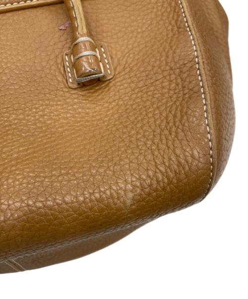 TOD'S（トッズ）TOD'S (トッズ) CORNICHE WAVE/ハンドバッグ ベージュの古着・服飾アイテム
