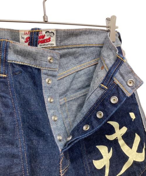 EVISU（エヴィス）EVISU (エヴィス) SHIOTANI BROTHERS (シオタニ ブラザーズ) デニムパンツ インディゴ サイズ:SIZE81㎝（W32）の古着・服飾アイテム