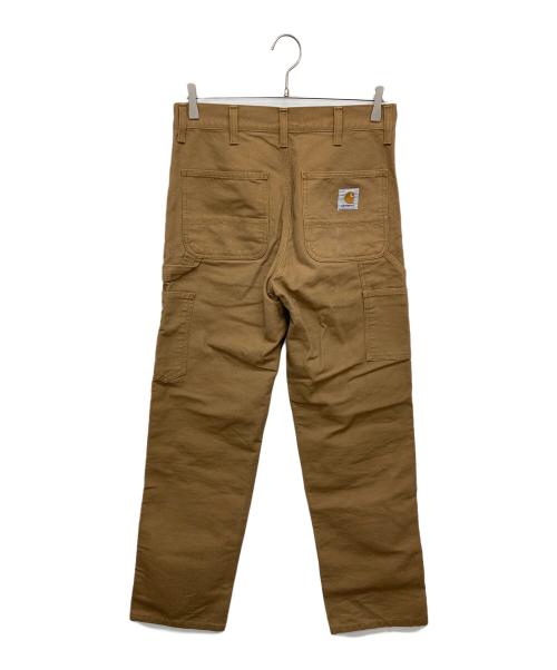 Carhartt WIP（カーハート ワークインプログレス）CARHARTT WIP (カーハート ワークインプログレス) SINGLE KNEE PANTS/ペインターパンツ ブラウン サイズ:28の古着・服飾アイテム