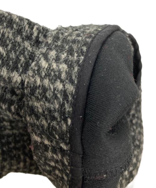 Spick and Span（スピック＆スパン）Spick and Span (スピックアンドスパン) Wスライバーチェックハーフコート グレー サイズ:38の古着・服飾アイテム