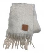 LOEWEロエベ）の古着「モヘアマフラー」｜ホワイト