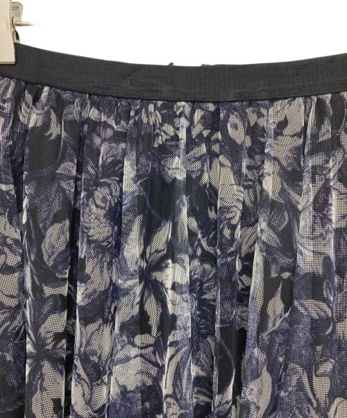 EPOCA（エポカ）EPOCA (エポカ) フィオーレチュールプリントフレアスカート ブラック サイズ:40の古着・服飾アイテム