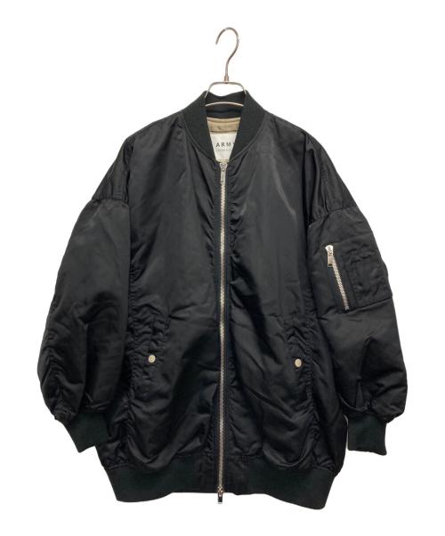 upper hights（アッパーハイツ）upper hights (アッパーハイツ) THE U-1 MA-1ブルゾン ブラックの古着・服飾アイテム