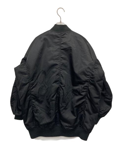 upper hights（アッパーハイツ）upper hights (アッパーハイツ) THE U-1 MA-1ブルゾン ブラックの古着・服飾アイテム