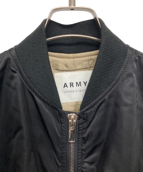 upper hights（アッパーハイツ）upper hights (アッパーハイツ) THE U-1 MA-1ブルゾン ブラックの古着・服飾アイテム