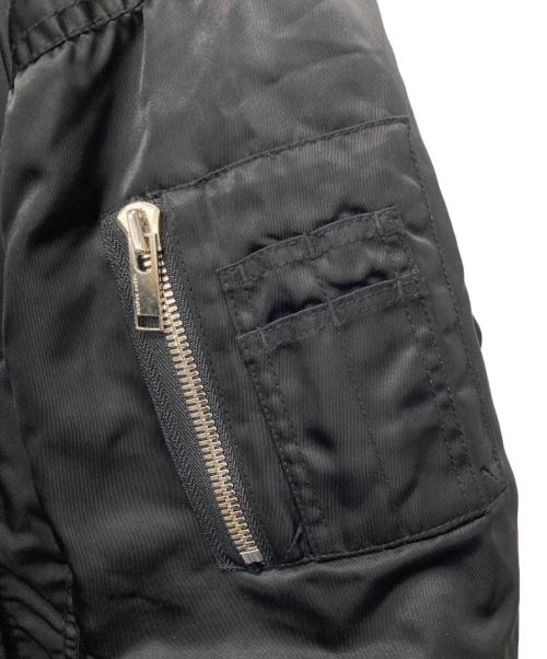 upper hights（アッパーハイツ）upper hights (アッパーハイツ) THE U-1 MA-1ブルゾン ブラックの古着・服飾アイテム