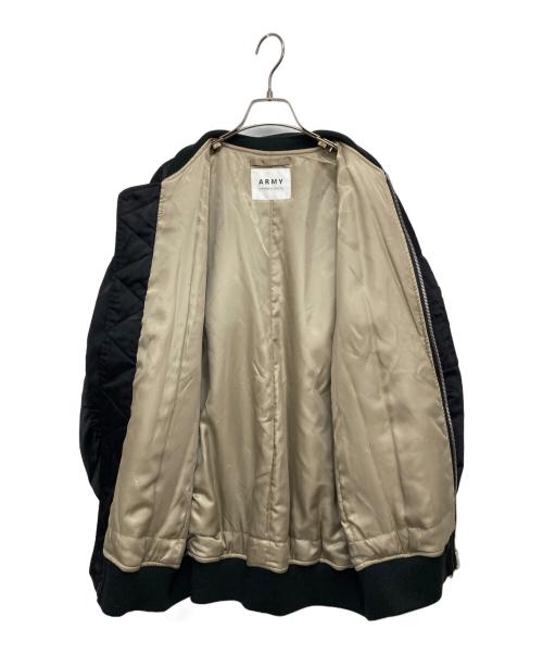 upper hights（アッパーハイツ）upper hights (アッパーハイツ) THE U-1 MA-1ブルゾン ブラックの古着・服飾アイテム