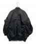 upper hights (アッパーハイツ) THE U-1 MA-1ブルゾン ブラック：12000円