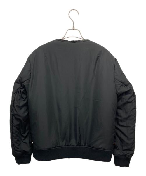 allureville（アルアバイル）allureville (アルアバイル) リバーシブルボアジャケット ブラック サイズ:2の古着・服飾アイテム