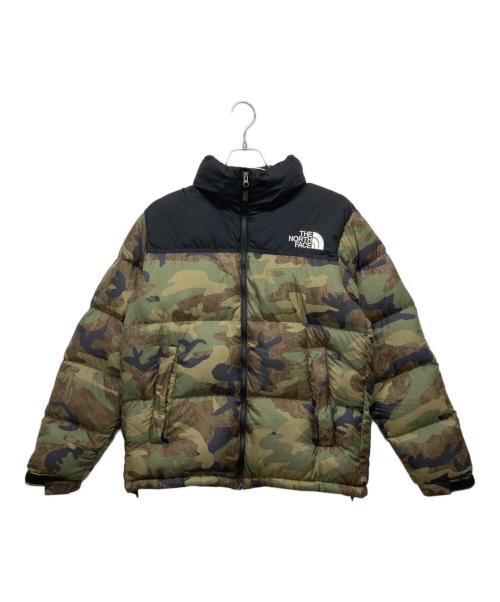 THE NORTH FACE（ザ ノース フェイス）THE NORTH FACE (ザ ノース フェイス) NOVELTY NUPTSE JACKET カーキ サイズ:Mの古着・服飾アイテム