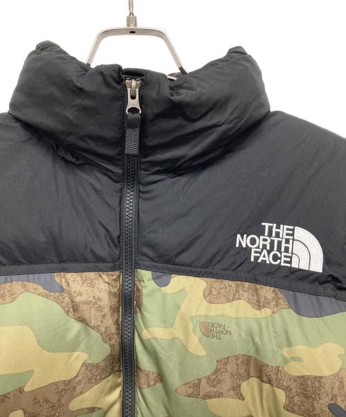 THE NORTH FACE（ザ ノース フェイス）THE NORTH FACE (ザ ノース フェイス) NOVELTY NUPTSE JACKET カーキ サイズ:Mの古着・服飾アイテム