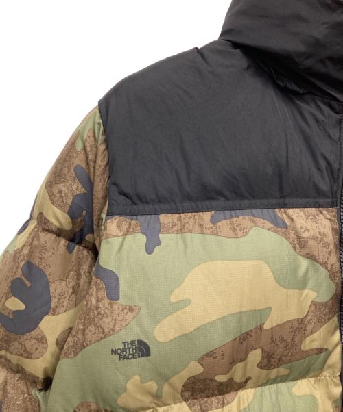 THE NORTH FACE（ザ ノース フェイス）THE NORTH FACE (ザ ノース フェイス) NOVELTY NUPTSE JACKET カーキ サイズ:Mの古着・服飾アイテム