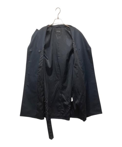 UNTITLED（アンタイトル）UNTITLED (アンタイトル) 撥水スヴィンツイルストレッチトレンチコート ネイビー サイズ:1の古着・服飾アイテム