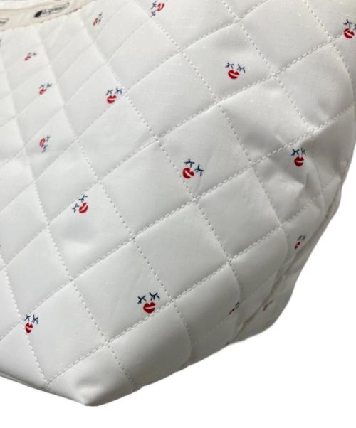 LeSportsac（レスポートサック）LeSportsac (レスポートサック) Megumi Kanzaki (メグミカンザキ) LARGE MULTI TOTE ホワイトの古着・服飾アイテム