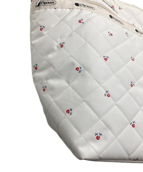 LeSportsac（レスポートサック）LeSportsac (レスポートサック) Megumi Kanzaki (メグミカンザキ) LARGE MULTI TOTE ホワイトの古着・服飾アイテム