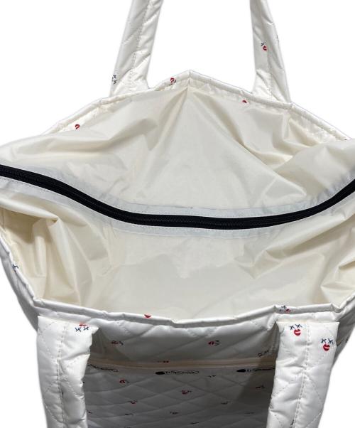 LeSportsac（レスポートサック）LeSportsac (レスポートサック) Megumi Kanzaki (メグミカンザキ) LARGE MULTI TOTE ホワイトの古着・服飾アイテム