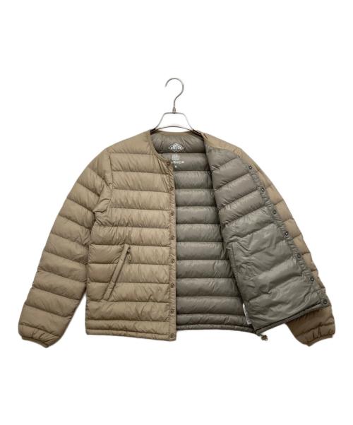 DANTON（ダントン）DANTON (ダントン) インナーダウンジャケット ベージュ サイズ:Mの古着・服飾アイテム