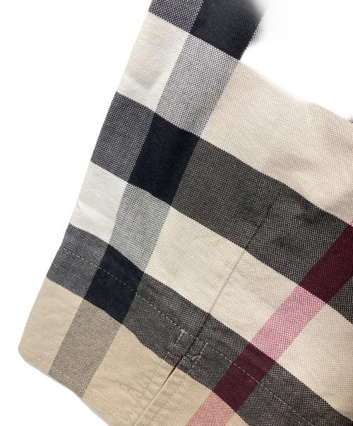 BURBERRY LONDON（バーバリーロンドン）BURBERRY LONDON (バーバリーロンドン) ノヴァチェック比翼シャツ ベージュ サイズ:15の古着・服飾アイテム