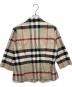 BURBERRY LONDON (バーバリーロンドン) ノヴァチェック比翼シャツ ベージュ サイズ:15：13000円