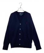POLO RALPH LAURENポロ・ラルフローレン）の古着「ニットカーディガン」｜ネイビー