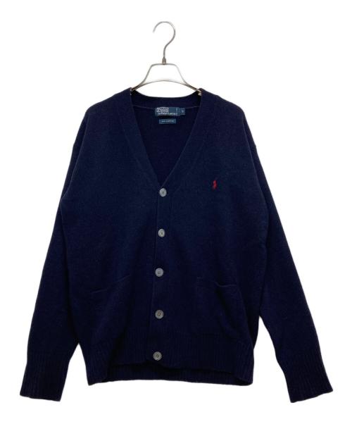 POLO RALPH LAUREN（ポロ・ラルフローレン）POLO RALPH LAUREN (ポロ・ラルフローレン) ニットカーディガン ネイビー サイズ:Sの古着・服飾アイテム