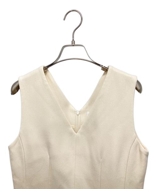 BLENHEIM（ブレンヘイム）BLENHEIM (ブレンヘイム) ノースリーブワンピース ホワイト サイズ:XSの古着・服飾アイテム