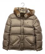 BURBERRY BLACK LABELバーバリーブラックレーベル）の古着「ダウンジャケット」｜ベージュ
