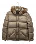 BURBERRY BLACK LABEL（バーバリーブラックレーベル）の古着「ダウンジャケット」｜ベージュ
