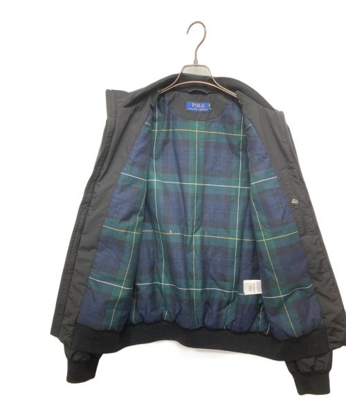 POLO RALPH LAUREN（ポロ・ラルフローレン）POLO RALPH LAUREN (ポロ・ラルフローレン) スイングトップ ブラック サイズ:表記無しの古着・服飾アイテム