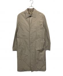 JIL SANDER（ジルサンダー）の古着「比翼ステンカラーコート」｜ベージュ