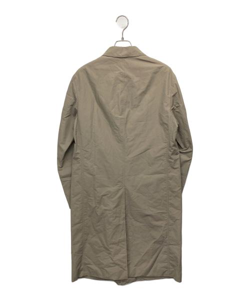JIL SANDER（ジルサンダー）JIL SANDER (ジルサンダー) 比翼ステンカラーコート ベージュ サイズ:44の古着・服飾アイテム