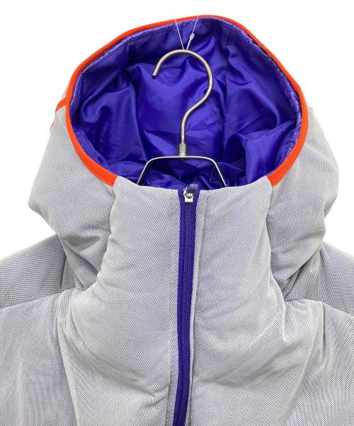 adidas by kolor（アディダスバイカラー）adidas by kolor (アディダスバイカラー) ダウンジャケット パープル サイズ:Lの古着・服飾アイテム