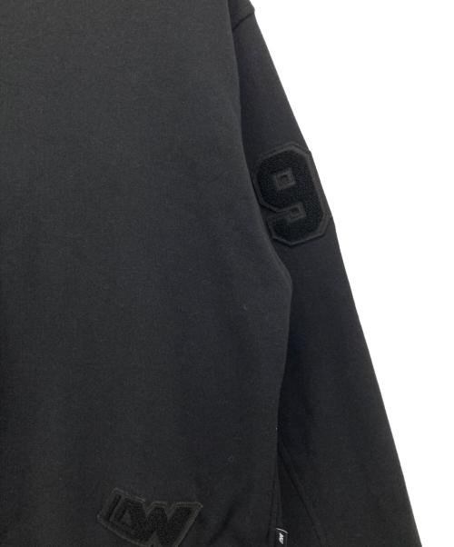 LOOPWHEELER（ループウィラー）LOOPWHEELER (ループウィラー) スウェットスタジャン ブラック サイズ:Mの古着・服飾アイテム