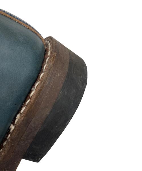 ROLLING DUB TRIO（ローリングダブトリオ）ROLLING DUB TRIO (ローリングダブトリオ) CASPER サイドジップブーツ グリーン サイズ:SIZE 6Hの古着・服飾アイテム