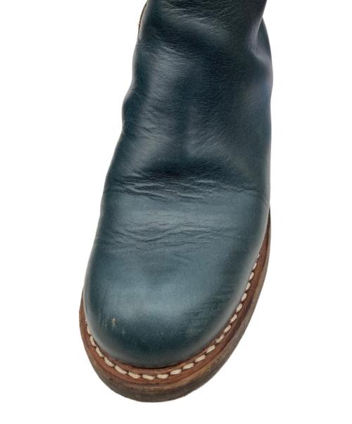 ROLLING DUB TRIO（ローリングダブトリオ）ROLLING DUB TRIO (ローリングダブトリオ) CASPER サイドジップブーツ グリーン サイズ:SIZE 6Hの古着・服飾アイテム