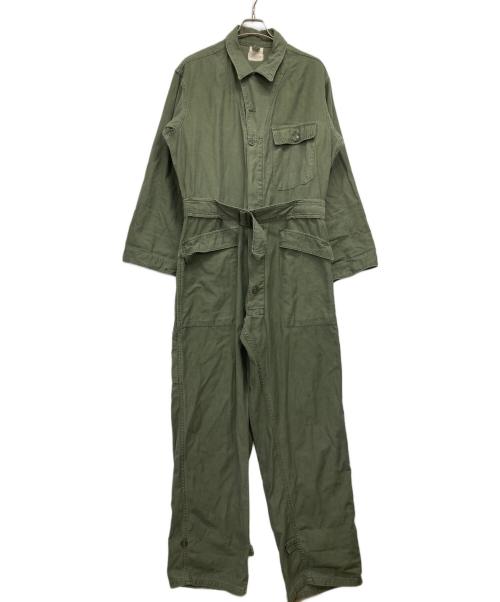US ARMY（ユーエスアーミー）US ARMY (ユーエスアーミー) M-43型オールインワン/つなぎ カーキ サイズ:Lの古着・服飾アイテム