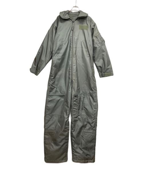 USAF（ユーエスエーエフ）USAF (ユーエスエーエフ) 80sフライトスーツ/カバーオール/つなぎ カーキ サイズ:42Lの古着・服飾アイテム