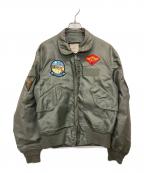 USAFユーエスエーエフ）の古着「80’sCWU36Pフライトジャケット」｜カーキ