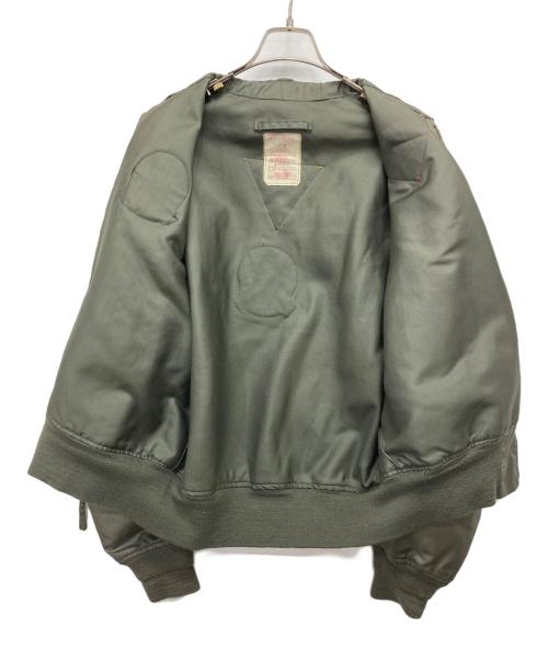 USAF（ユーエスエーエフ）USAF (ユーエスエーエフ) 80’sCWU36Pフライトジャケット カーキ サイズ:Lの古着・服飾アイテム