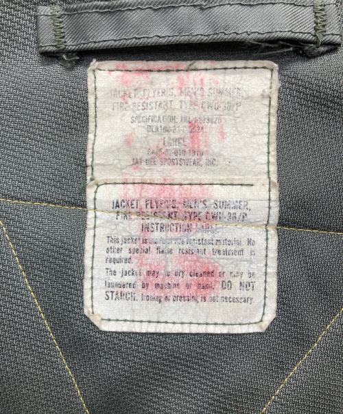 USAF（ユーエスエーエフ）USAF (ユーエスエーエフ) 80’sCWU36Pフライトジャケット カーキ サイズ:Lの古着・服飾アイテム